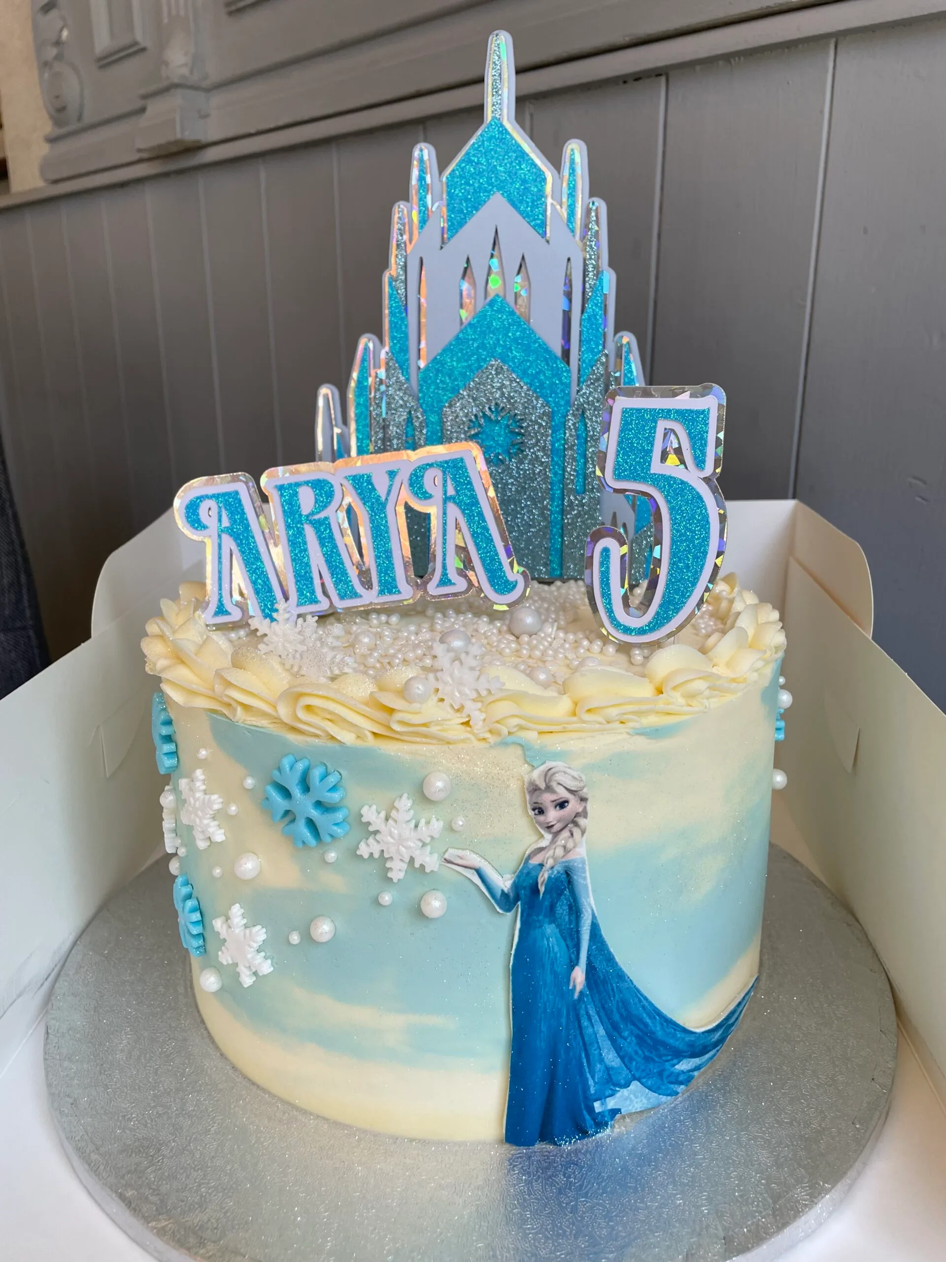 Frozen Birthday Cake