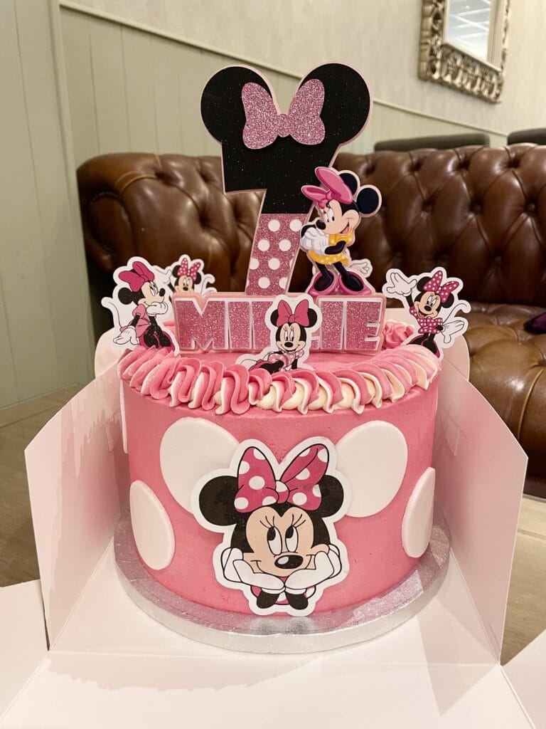 Minnie Mouse Birthday Cake