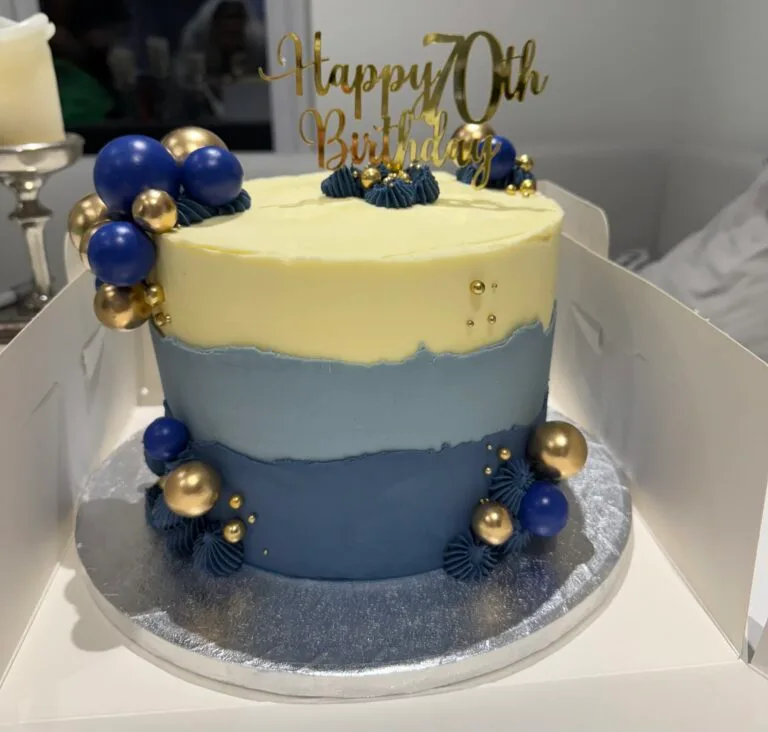 70th Birthday Cake