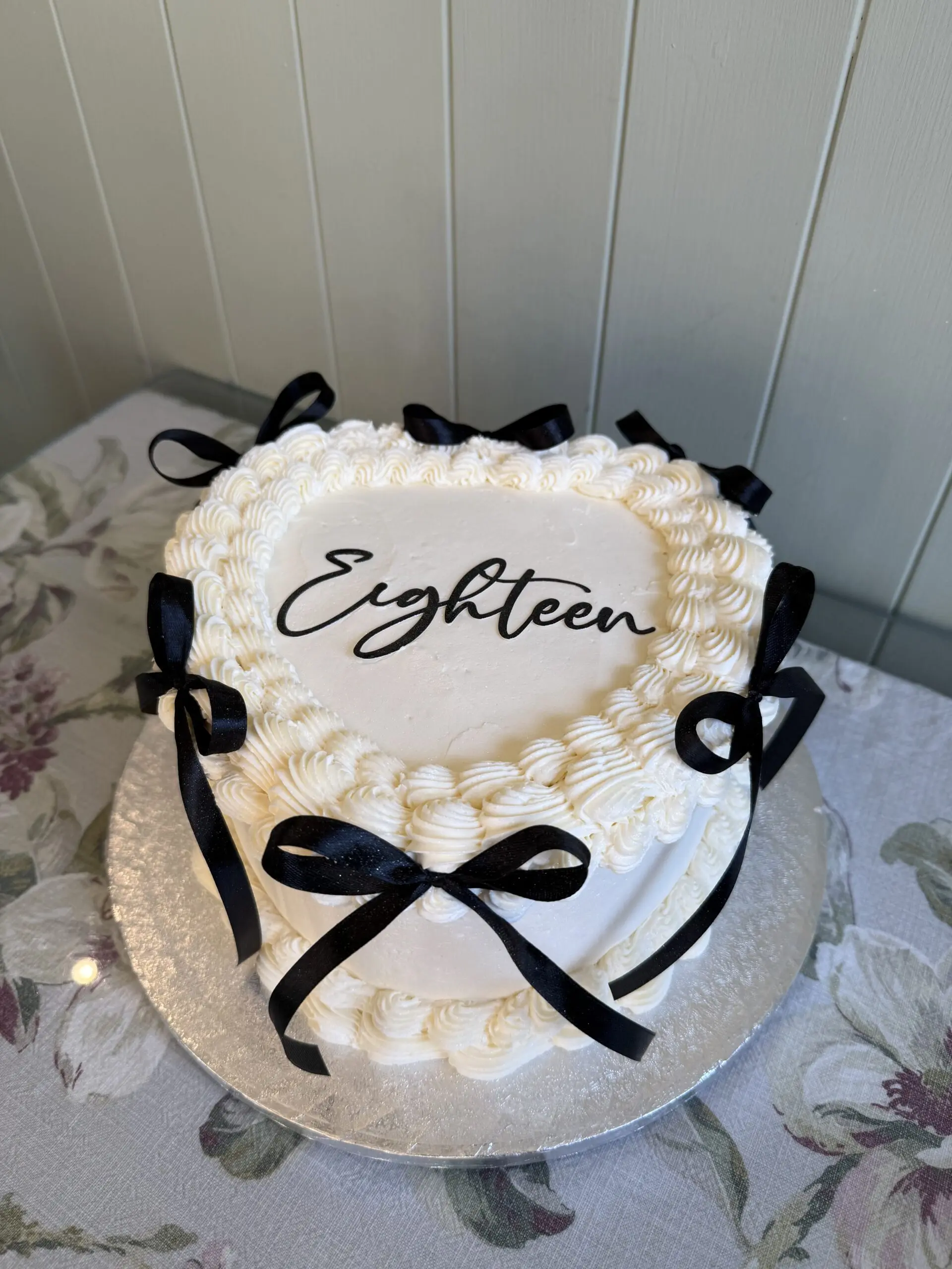 Bow Birthday Cake